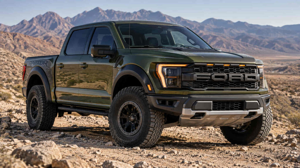 Ford F150 Raptor Colors