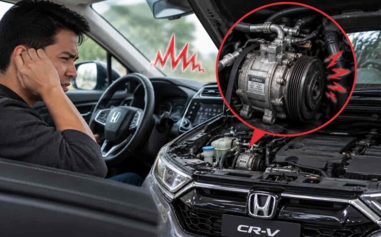 Honda CRV AC Compressor Noise