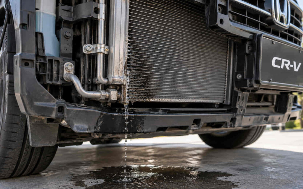 Honda CRV AC Condenser Leak