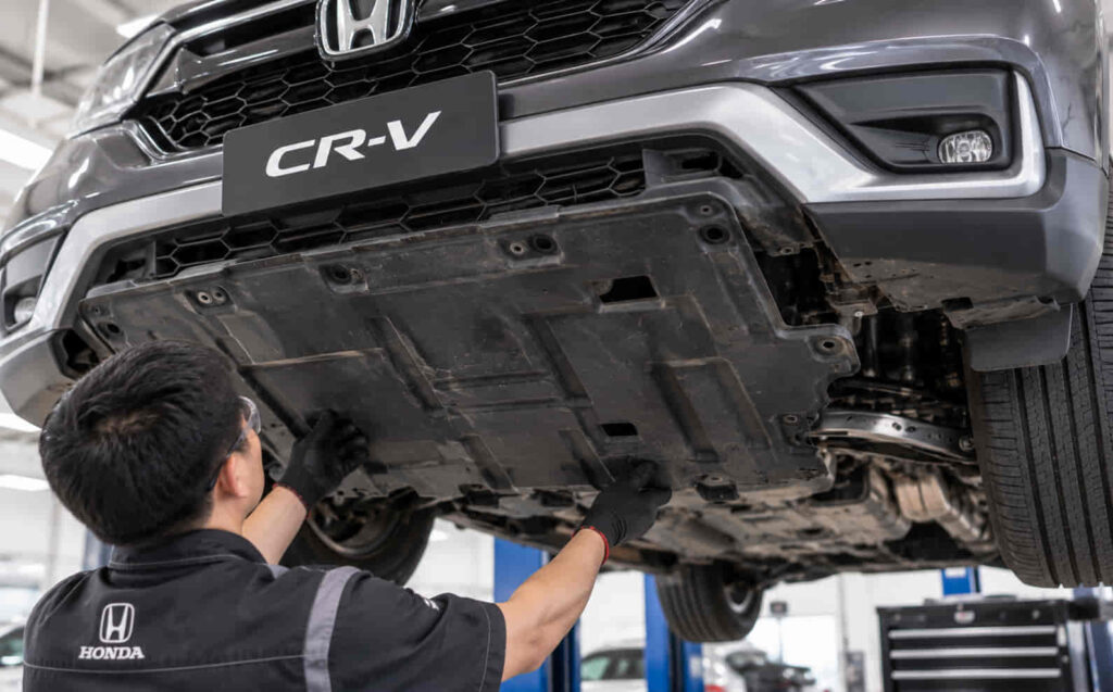 Honda CRV Engine Splash Shield