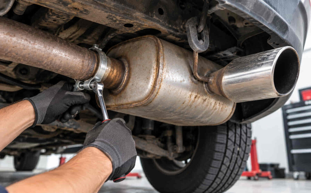 How To Fix Loud Muffler