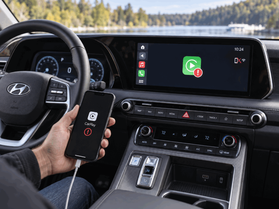 Hyundai Palisade Apple CarPlay Not Working