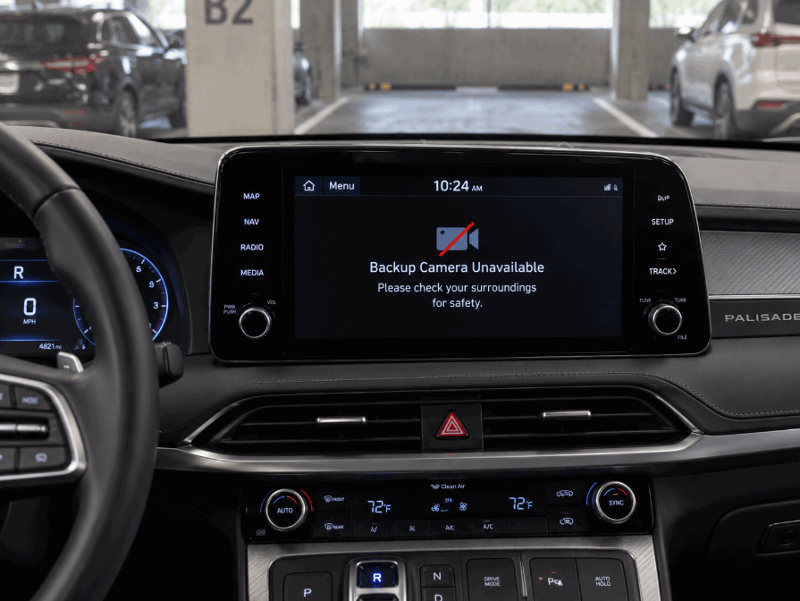 Hyundai Palisade Backup Camera Not Working