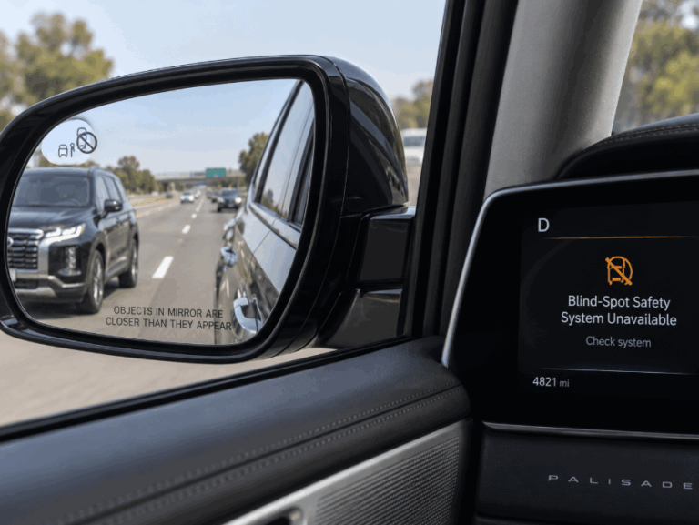 Hyundai Palisade Blind Spot Monitor Not Working