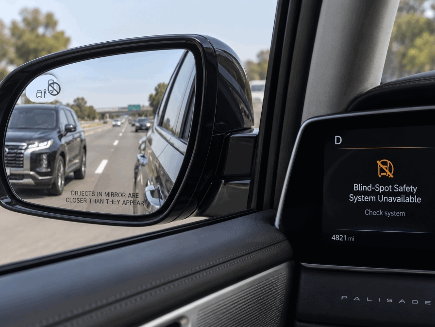 Hyundai Palisade Blind Spot Monitor Not Working