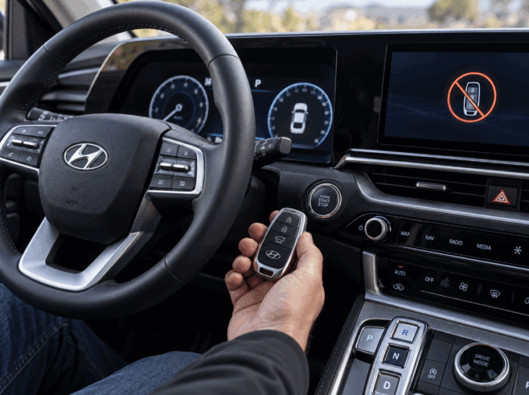 Hyundai Palisade Key Not Detected