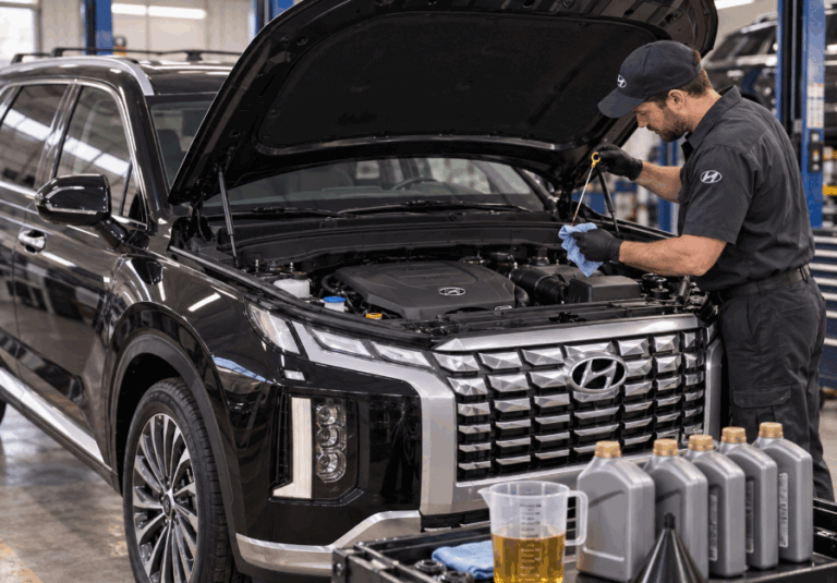 Hyundai Palisade Oil Capacity