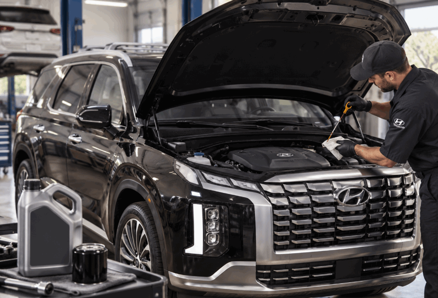 Hyundai Palisade Oil Type