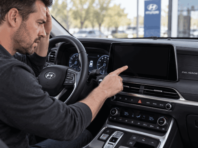 Hyundai Palisade Screen Not Working