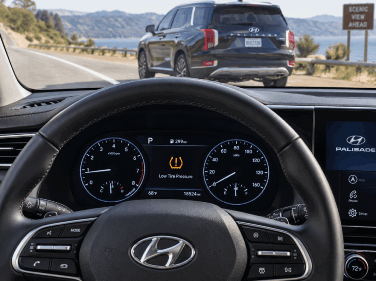 Hyundai Palisade Tire Pressure Light