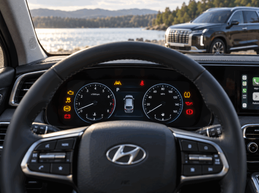 Hyundai Palisade Warning Lights