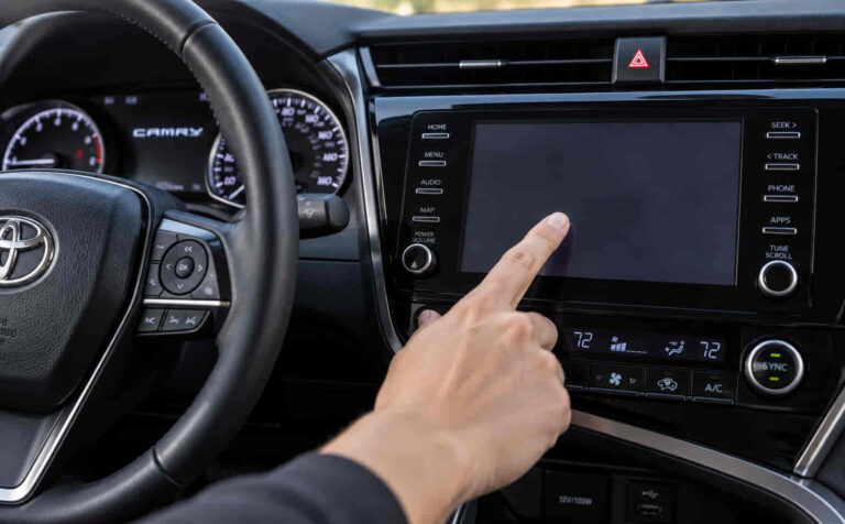 Toyota Camry Touch Screen Not Working