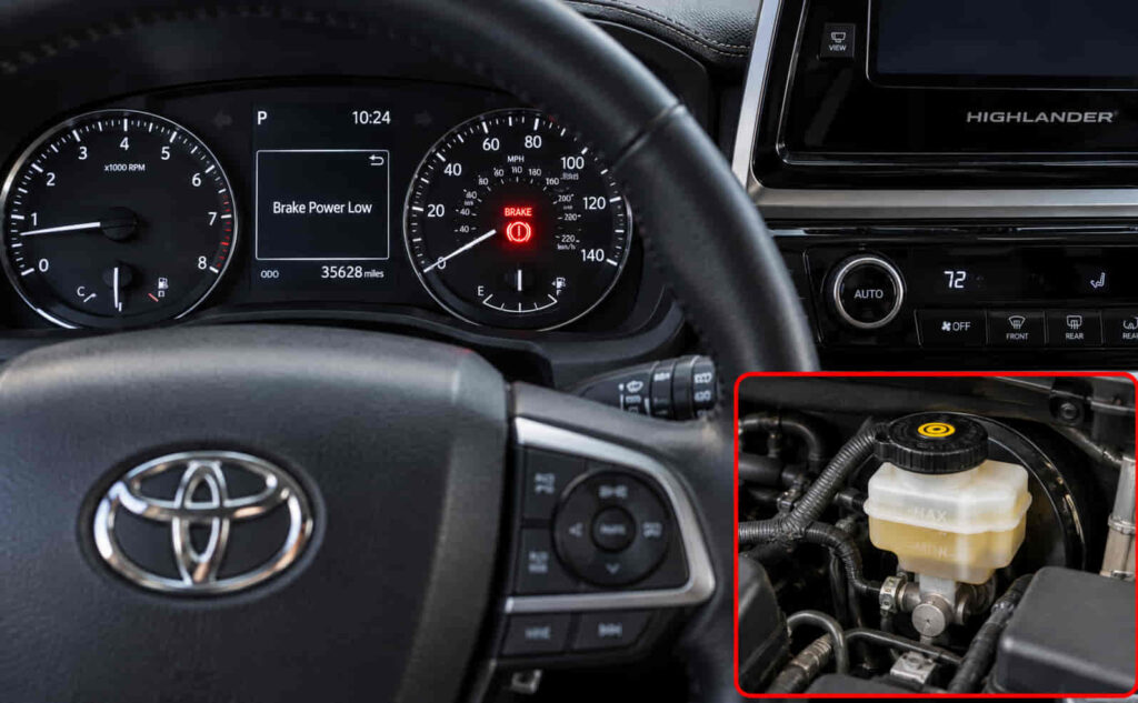 Toyota Highlander Brake Power Low