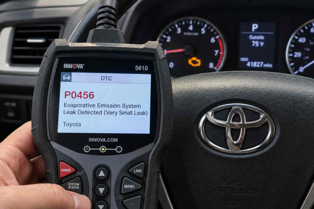 Toyota P0456