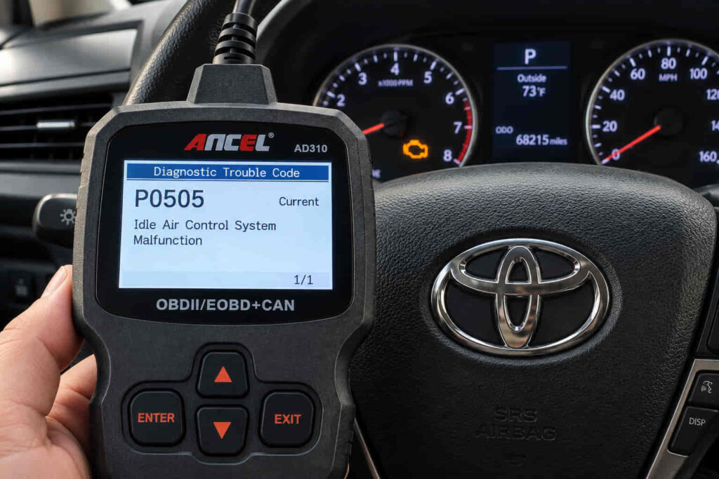 Toyota P0505