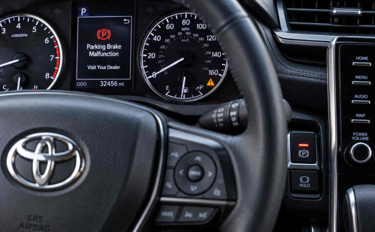 Toyota Parking Brake Malfunction