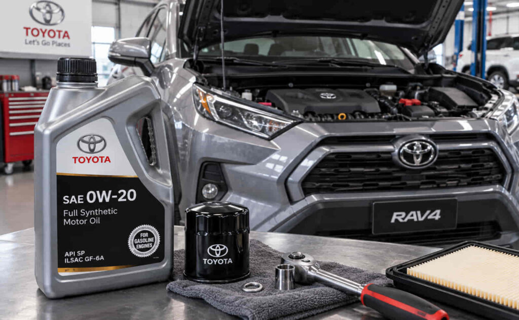 Toyota RAV4 Oil Type