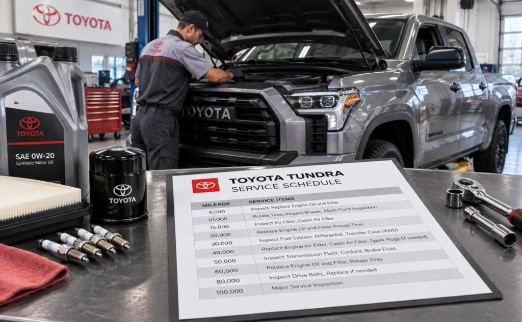 Toyota Tundra Service Schedule