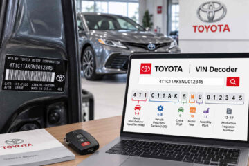 Toyota VIN Code Decoder: Decode Your Toyota VIN