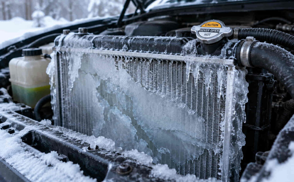 Water In Radiator Freeze