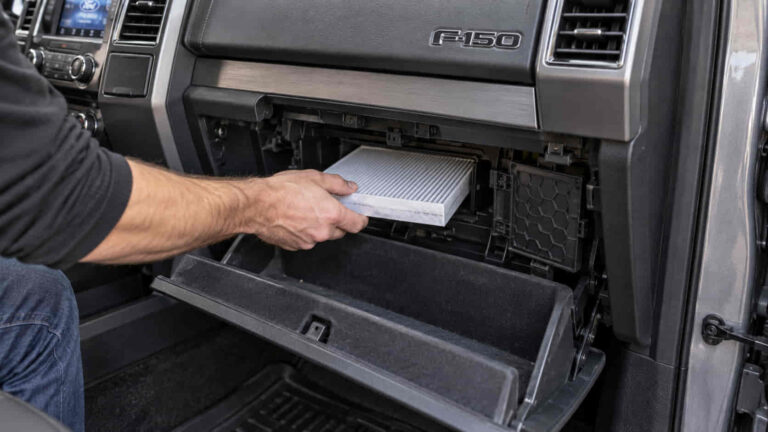f150 cabin filter replace step guide