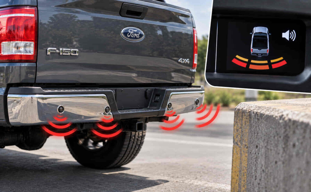 ford f150 backup sensor buzzer