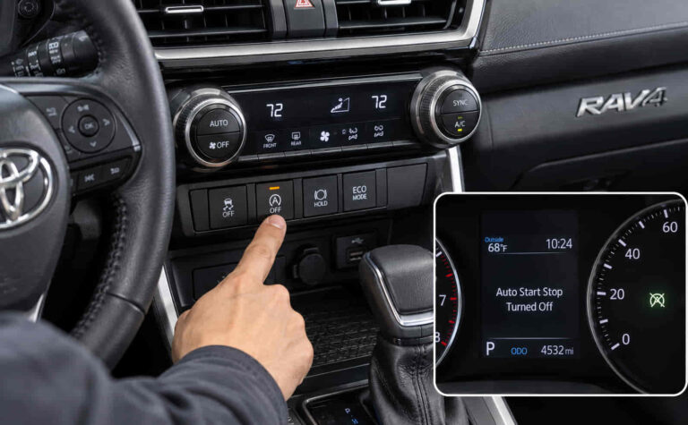 rav4 auto start stop disable