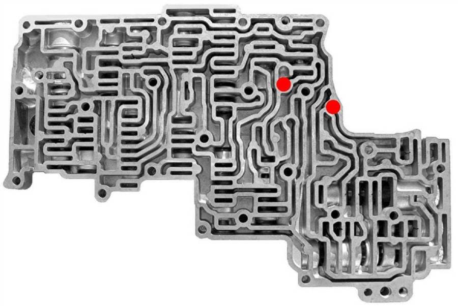 4L60E Check Ball Locations