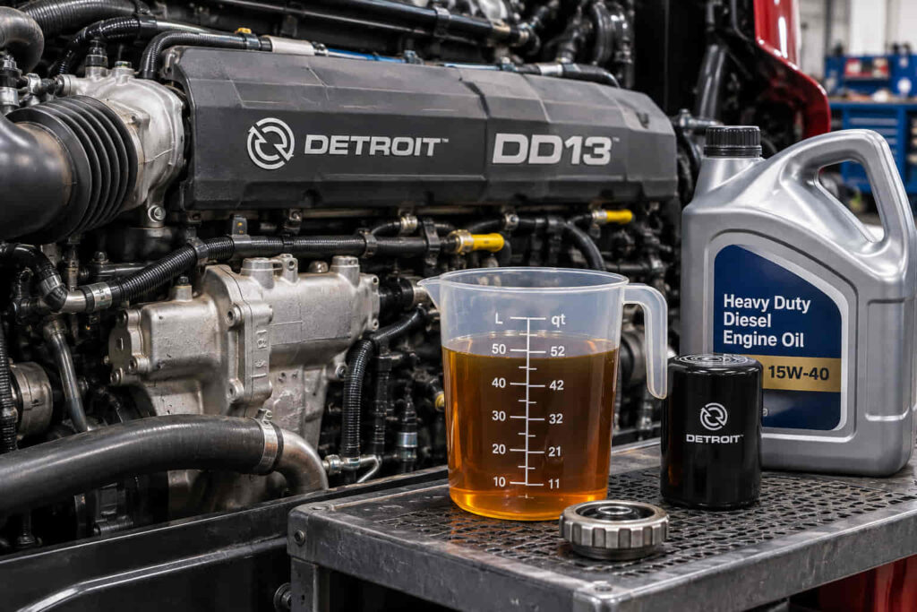 DD13 Oil Capacity