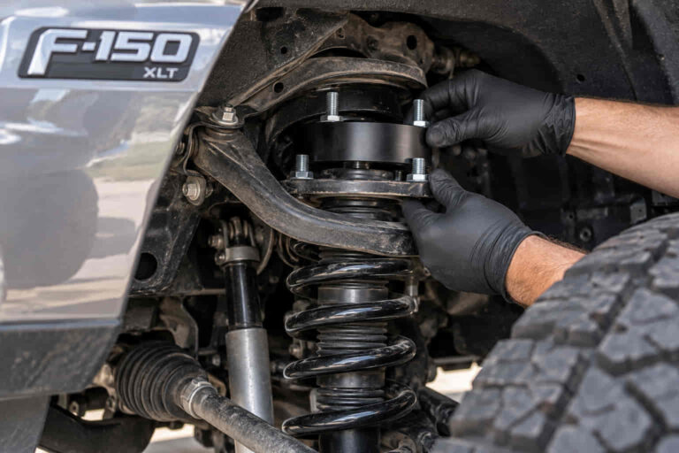 Ford F150 Leveling Spacer Install Steps