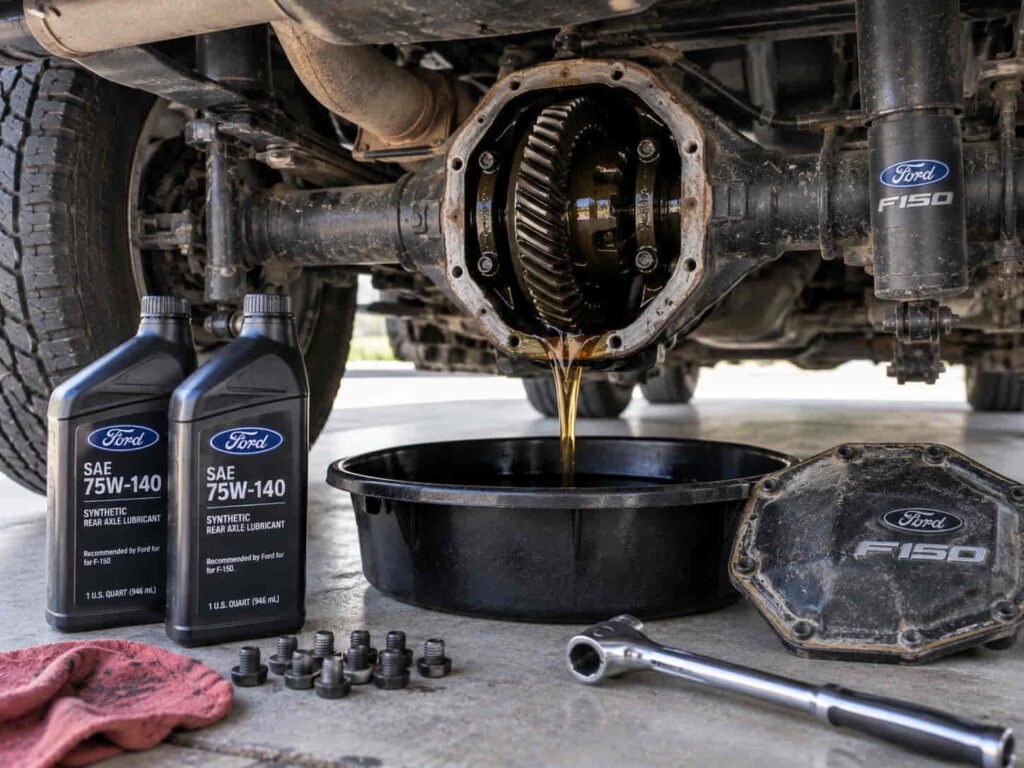 Ford F150 Rear Differential Fluid Change