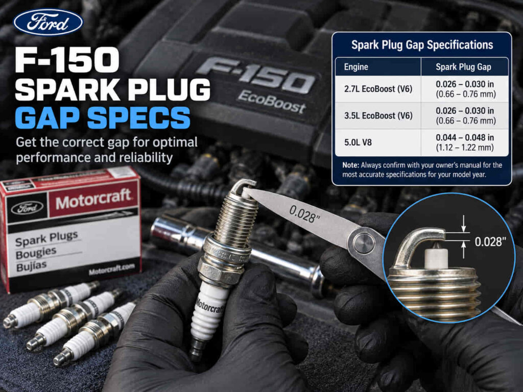 Ford F150 Spark Plug Gap Specs