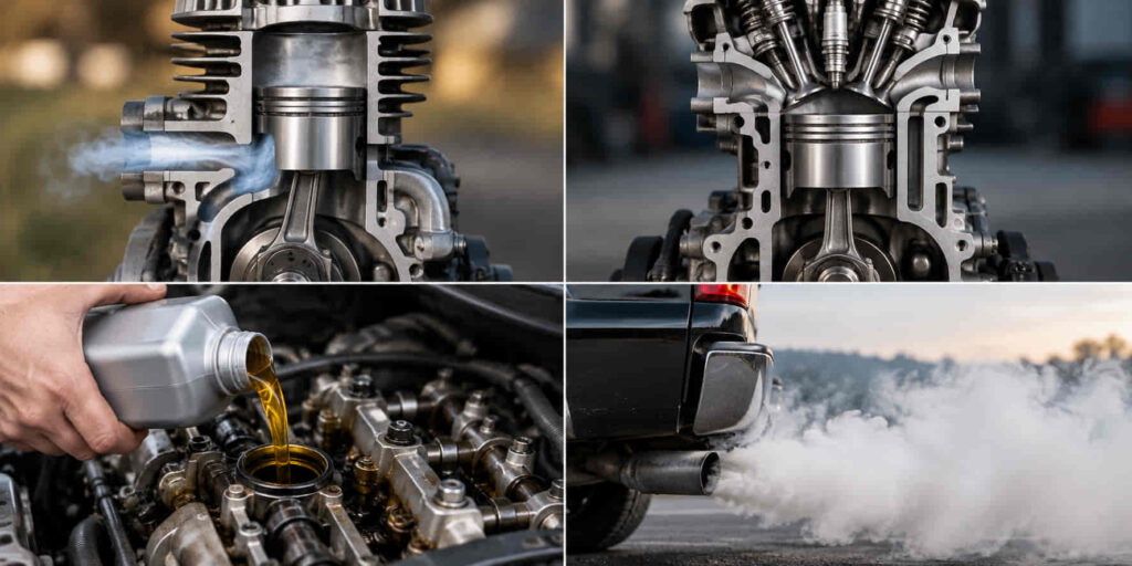 White Smoke From Exhaust Diesel