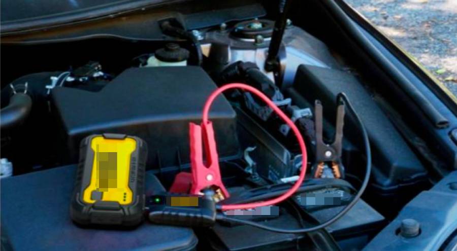 how to use dewalt jump starter